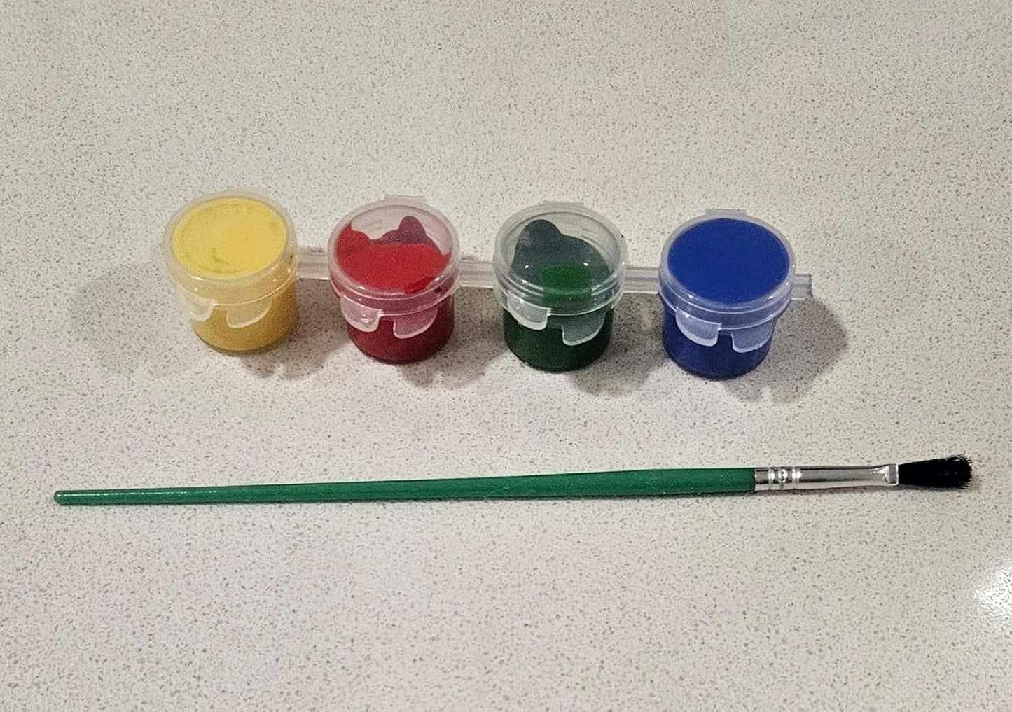 Kit de Pintura para Regalo del Día de las Madres – Portarretrato de Madera MDF para Decorar con Pinturas y Pincel Incluidos.