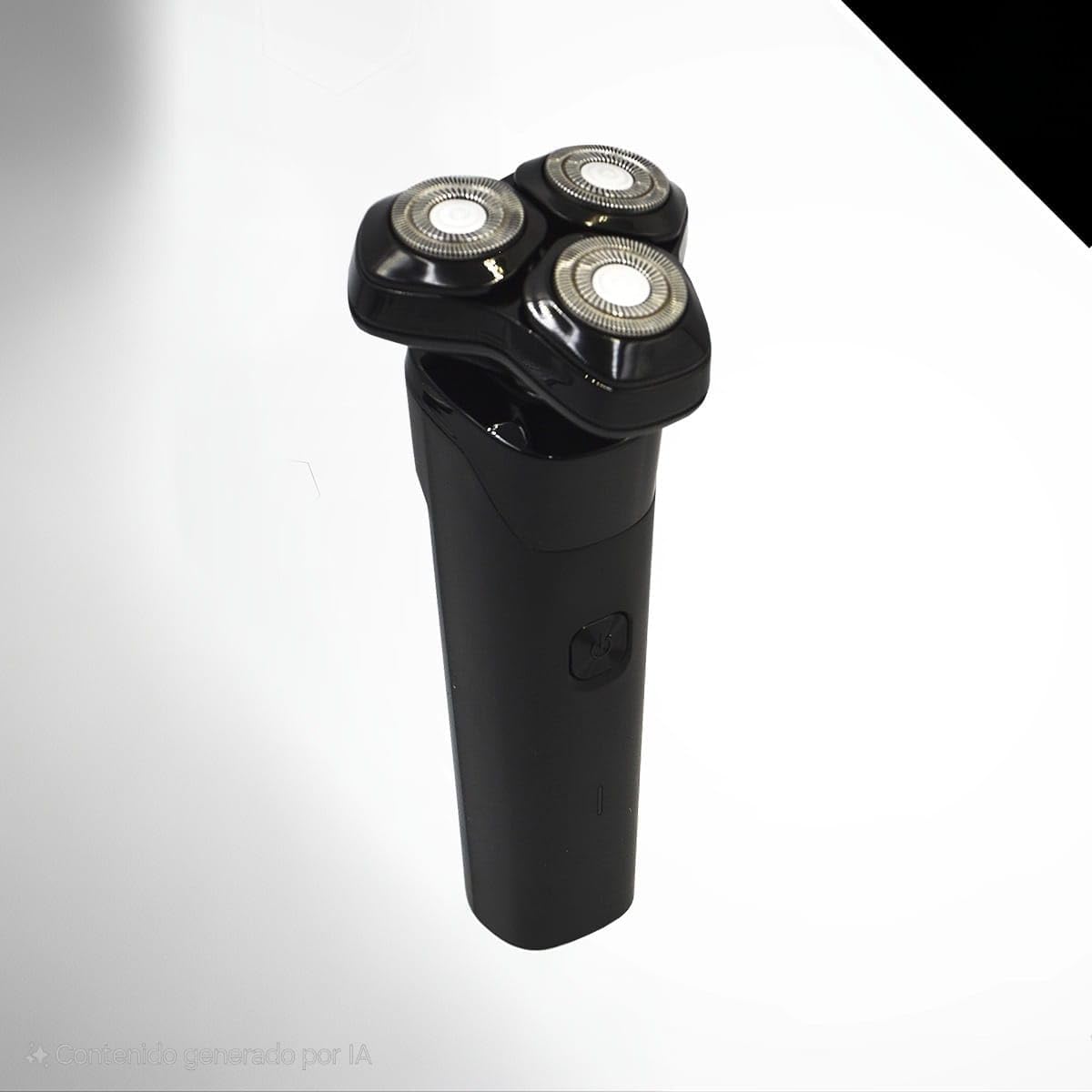 Rasuradora Eléctrica, 3 Cabezales Independientes, 360 Grados, Recargable USB, Negro